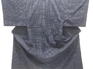 綿入れ 着物 丹前 藍染木綿蚊絣古布リメイク素材アンティーク 綿入れ 着物 丹前 藍染木綿蚊絣古布リメイク素材アンティーク